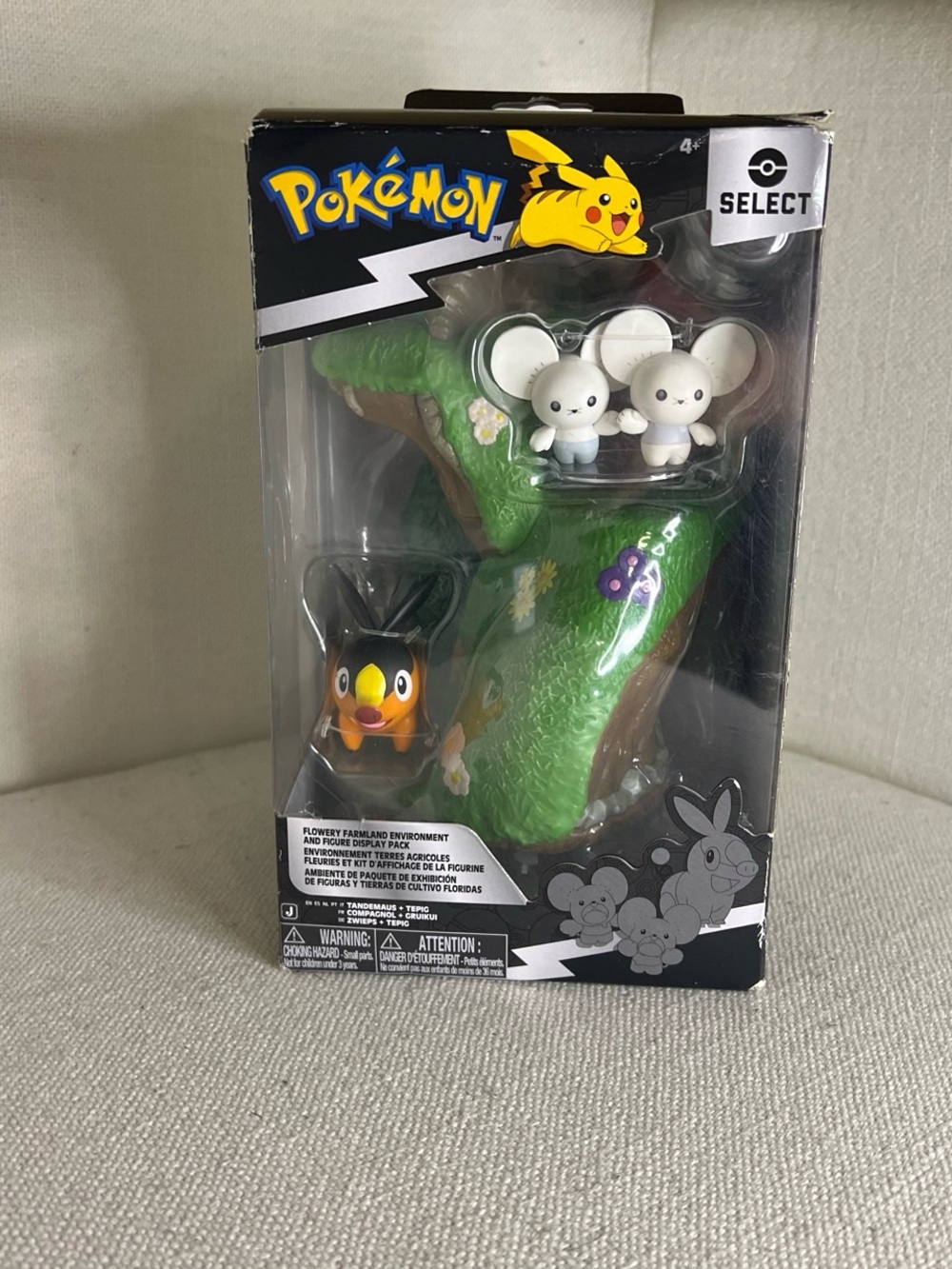 Pokemon Select Series 7 Flowery Farmland Environment Display Figures NEW